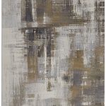 Mandana Modern Abstract, Brown/Ivory