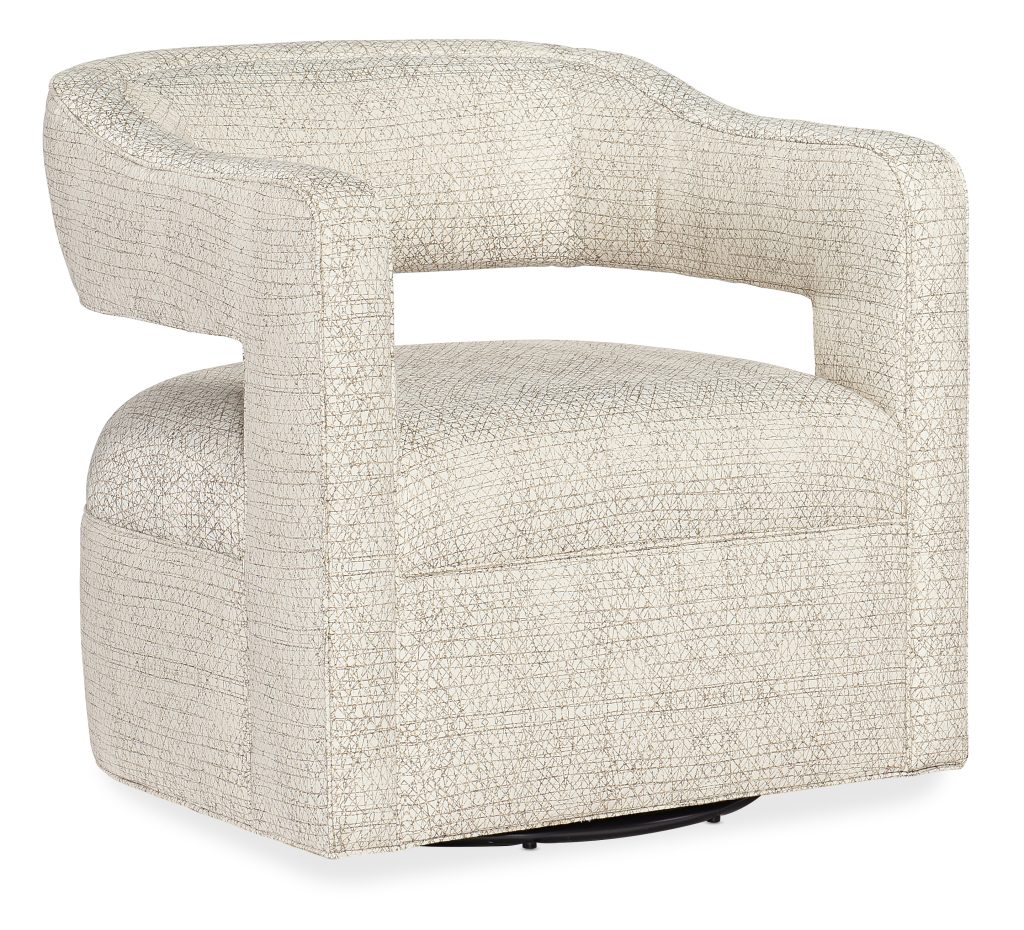 Moani Swivel Chair - Metal Base