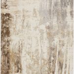 Parker Transitional Abstract, Tan/Ivory/Gray