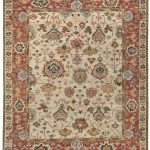 Carrington Traditional Oriental, Ivory/Red/Blue
