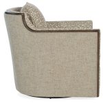 Oakley Exposed Wood Swivel Chair