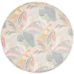 Silas Large Round Ottoman