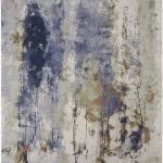 Clio Modern Abstract, Blue/Orange/Ivory