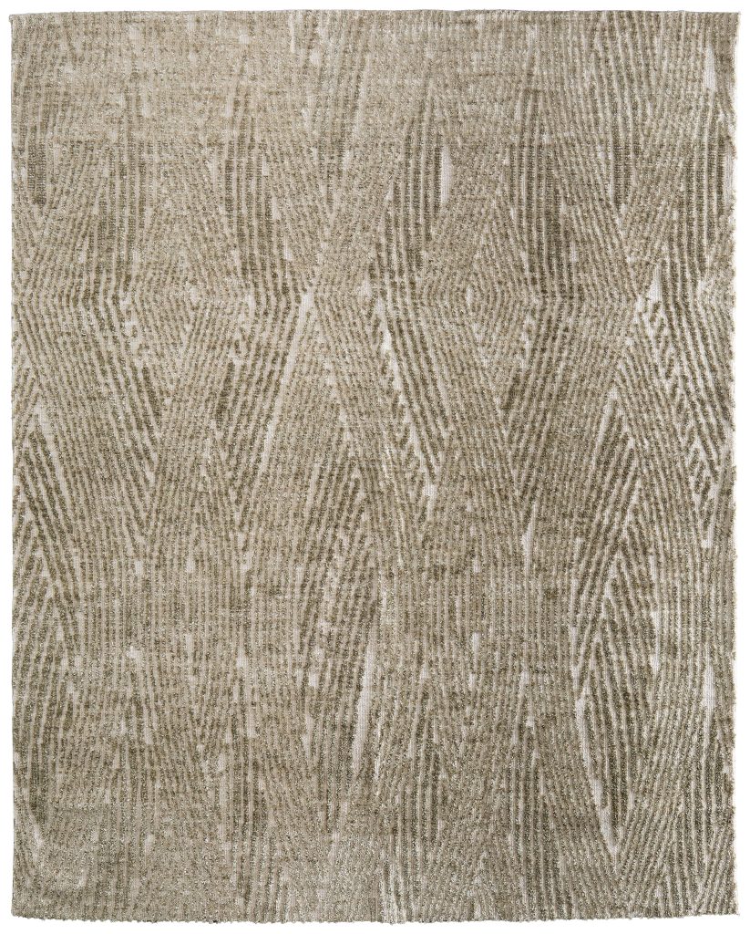 Colton Modern Abstract, Green/Tan