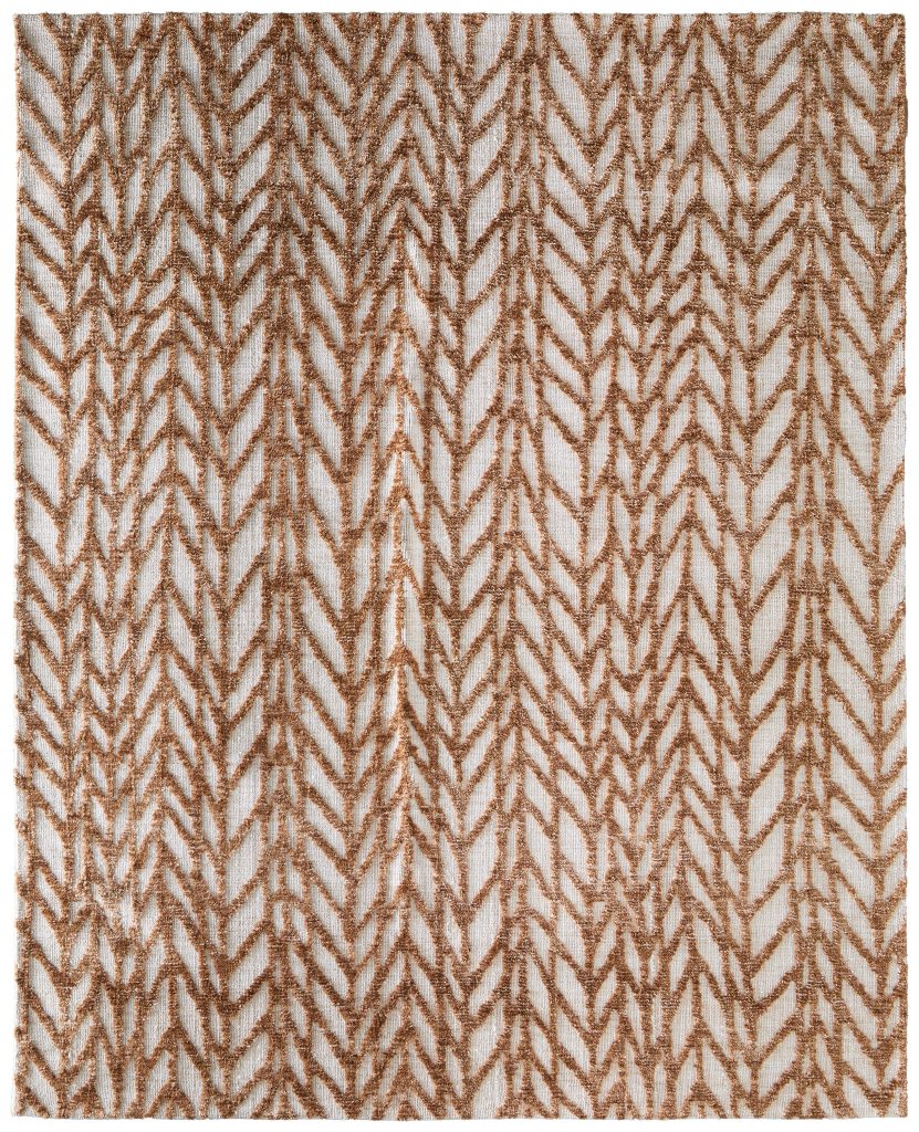 Colton Modern Chevron, Brown/Tan