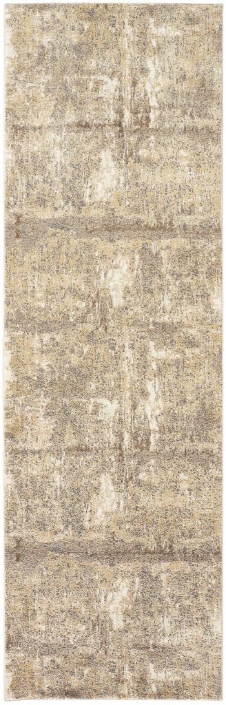 Parker Transitional Abstract, Tan/Ivory/Brown