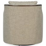 Oakley Exposed Wood Swivel Chair