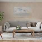 Azure Modern Watercolor, Gray/Blue/Ivory