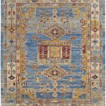 Fillmore Traditional Geometric, Blue/Yellow/Red
