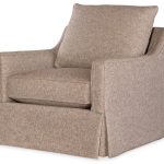 Nora Skirted Swivel Chair