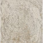 Parker Transitional Abstract, Ivory/Tan/Gray
