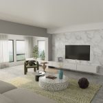 Winston Modern Floral & Botanical, Green/Ivory