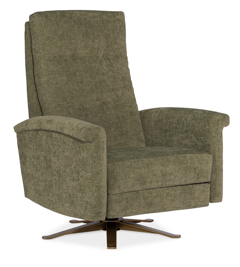 Breck Tufted Back Swivel Recliner