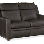 Revelin Reclining Loveseat with Power Headrest - Two Piece Back