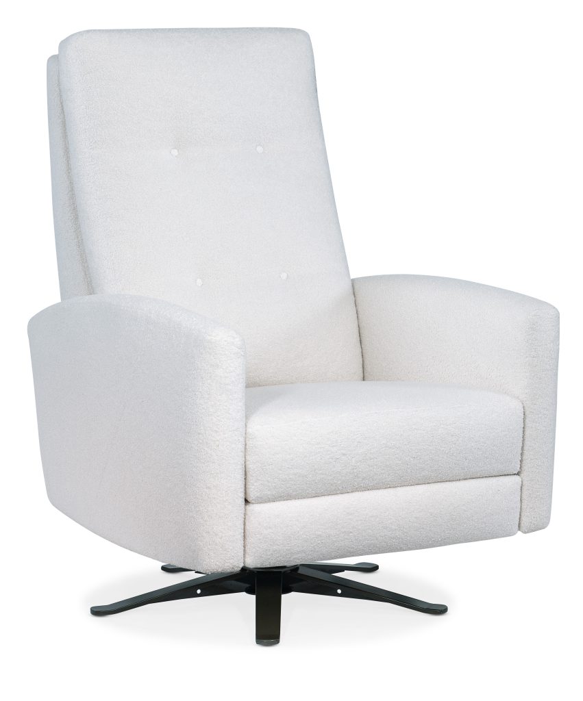 Basil Tufted Back Swivel Recliner