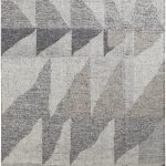 Alford Modern Geometric, Ivory/Gray/Taupe