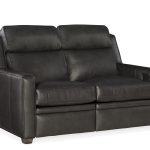 Raymond Reclining Loveseat with Power Headrest - Two Piece Back