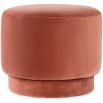 Silas Small Round Ottoman