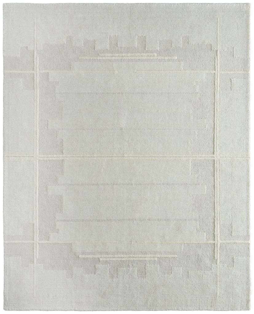 Winston Modern Geometric, Gray/Ivory