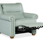 Reece Reclining Chair with Power Headrest - Two Piece Back