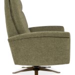 Breck Tufted Back Swivel Recliner