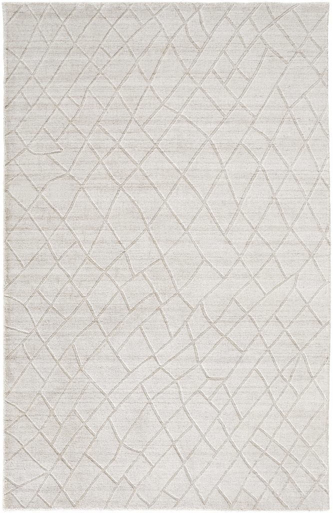 Redford Transitional Solid, Ivory/Gray