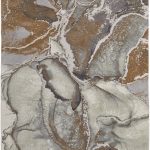 Clio Modern Abstract, Gray/Brown