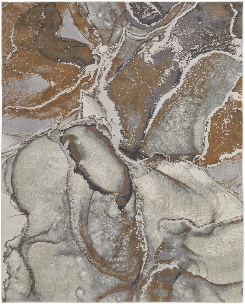 Clio Modern Abstract, Gray/Brown