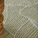 Winston Modern Floral & Botanical, Green/Ivory