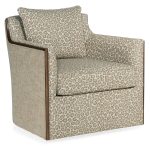 Oakley Exposed Wood Swivel Chair