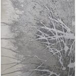 Astra Transitional Abstract, Gray/Silver/Ivory