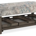 Hollis Rectangle Non-Tufted Tray Ottoman