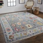 Karina Traditional Persian, Blue/Gray/Red
