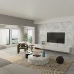 Winston Modern Floral & Botanical, Taupe/Ivory