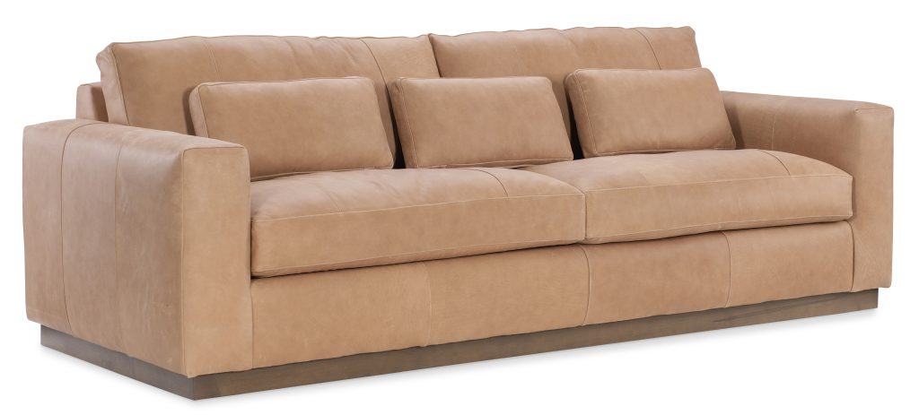 Grady 8 ft. Leather Sofa