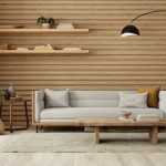 Colton Modern Abstract, Green/Tan