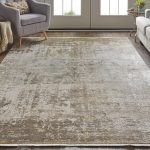 Cadiz Modern Abstract, Taupe/Ivory/Gold