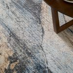 Sonora Modern Abstract, Tan/Blue/Gray