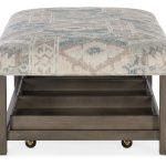 Hollis Rectangle Non-Tufted Tray Ottoman