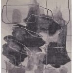 Anya Transitional Abstract, Ivory/Gray/Taupe