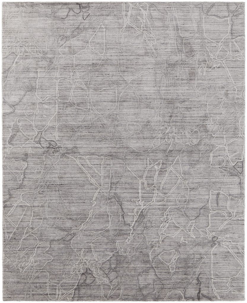 Whitton Modern Abstract, Gray/Tan/Ivory