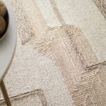 Pollock Modern Geometric, Ivory/Brown/Tan