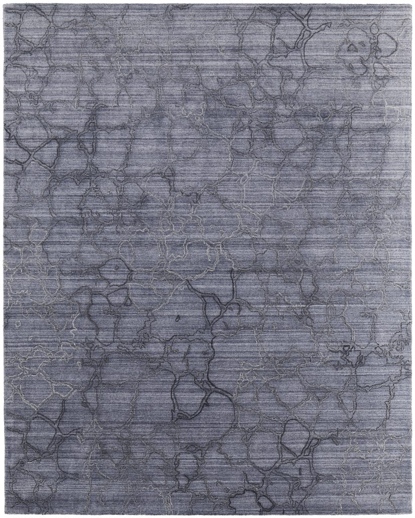 Whitton Modern Abstract, Gray/Blue