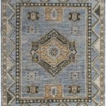 Fillmore Traditional Medallion, Blue/Green