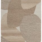 Pollock Modern Watercolor, Brown/Tan/Ivory