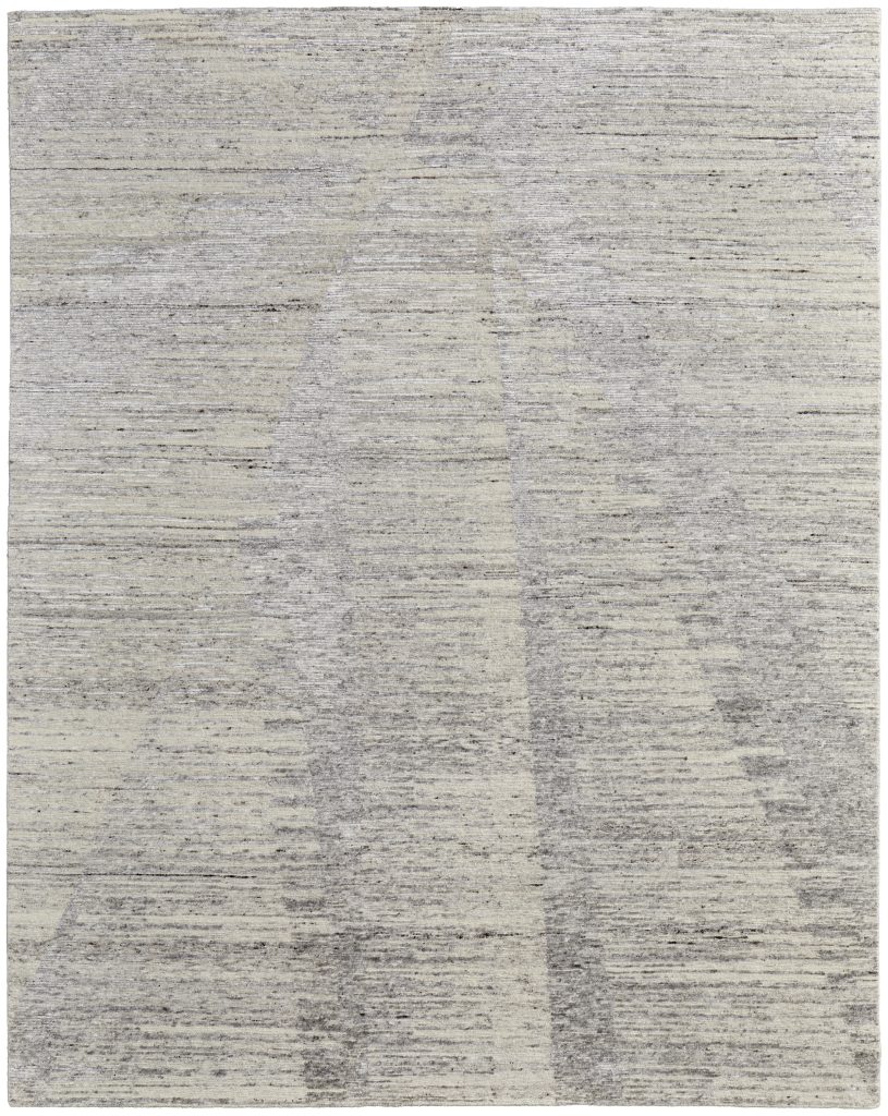 Brighton Modern Abstract, Ivory/Taupe/Silver