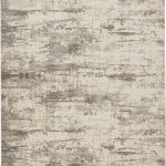 Parker Transitional Abstract, Ivory/Brown