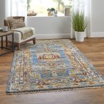 Fillmore Traditional Geometric, Blue/Yellow/Red