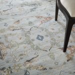 Melrose Traditional Floral & Botanical, Blue/Green/Ivory
