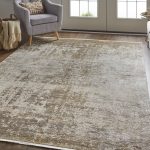 Cadiz Modern Abstract, Taupe/Ivory/Gold